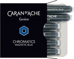  Caran d`Arche Naboje atramentowe Chromatics jasny niebieski 6 sztuk