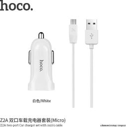 Ładowarka Hoco Z2A 2x USB-A 2.4 A  (6957531069560)