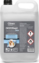  Clinex Profesjonalny płyn do dezynfekcji rąk Dezosept Plus 5L, wirusobójczy, bakteriobójczy