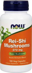  NOW Foods NOW Foods - Grzyby Rei-Shi, 270mg, 100 vkaps