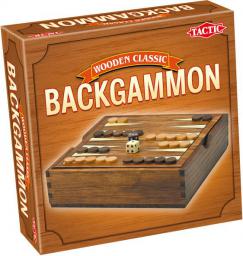  Tactic TACTIC Gra Wooden Classic Backgammon - 14026