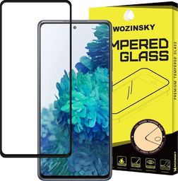  Wozinsky Wozinsky super wytrzymałe szkło hartowane Full Glue na cały ekran z ramką Case Friendly Samsung Galaxy A72 czarny