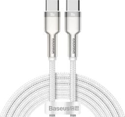 Kabel USB Baseus USB-C - USB-C 2 m Biały (baseus_20210316150928)