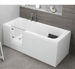 Polimat Obudowa wanny panel boczny biały uniwersalny VOVO / AVO 180cm