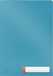  Leitz Folder A4 z kieszonką na etykietę niebieski