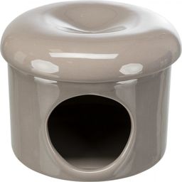 Trixie Domek dla myszy, szarobrązowy, ceramiczny, o 16 × 12 cm