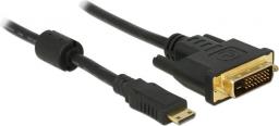 Kabel Delock HDMI Mini - DVI-D 2m czarny (83583)