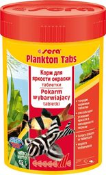  Sera Plankton Tabs Nature 100 ml - pokarm wybarwiający w tabletkach