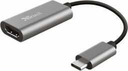 Adapter USB Trust USB-C - HDMI Srebrny  (23774                          )