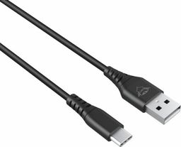 Kabel USB Trust USB-A - USB-C 3 m Czarny (24168                          )