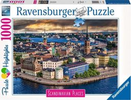  Ravensburger Puzzle 1000el Skandynawskie miasto widok 167425 