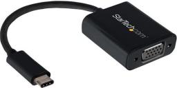 Adapter USB StarTech USB-C - VGA Czarny  (CDP2VGA)