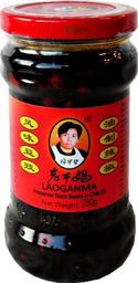  Lao Gan Ma Czarna fasola w oleju chili 280g - Lao Gan Ma