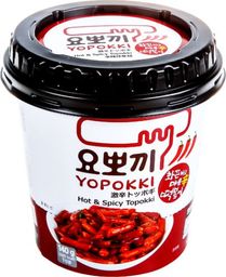 Young Poong Co Yopokki, kluski ryżowe w ogniście ostrym sosie 140g - Young Poong