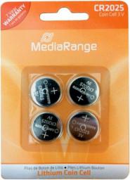 MediaRange Bateria CR2025 4 szt.