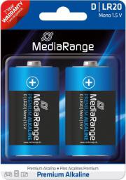 MediaRange Bateria D / R20 2 szt.