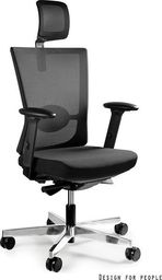 Krzesło biurowe Unique Forte Czarne