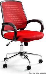 Krzesło biurowe Unique Award Czerwone