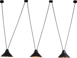 Lampa wisząca Nowodvorski Lampa sufitowa czarna do salonu Nowodvorski PERM 9146