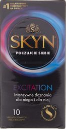  SKYN Skyn prezerwatywy Excitation - 10 sztuk