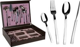 Witek Home Sztućce 12/72 w kasecie drewnianej Belo Inox