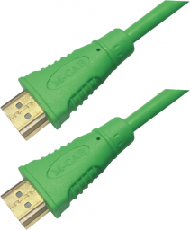 Kabel Mcab HDMI - HDMI 2m zielony (7000997)