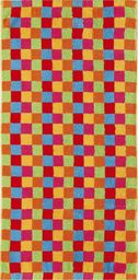 Cawo Frottier Ręcznik 70x140 cm LIFESTYLE Cube Multicolor Hell