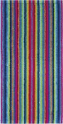  Cawo Frottier Ręcznik 70x140 cm LIFESTYLE Stripes Multicolor Dunkel