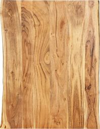  vidaXL Blat, lite drewno akacjowe, 80 x 60 x 2,5 cm