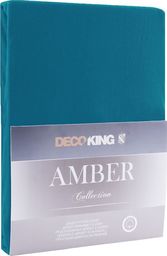  Decoking DecoKing prześcieradło bawełniane AMBER BLUESAPPHIRE 180-200x200+30