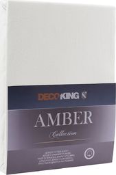  Decoking DecoKing prześcieradło bawełniane AMBER PEARLOYSTER 140-160x200+30