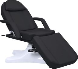  vidaXL Massage Stół do masażu, czarny, 180x62x(86,5-118) cm