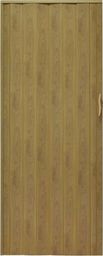 Drzwi harmonijkowe 001P-46G-80 jasny dąb mat G 80 cm
