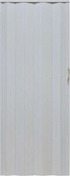  Drzwi harmonijkowe 001P-49-80 biały dąb mat 80 cm
