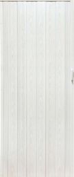  Drzwi harmonijkowe 004-04-80 biały dąb 80 cm