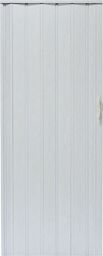 Drzwi harmonijkowe 008P-49-80 biały dąb mat G 80 cm