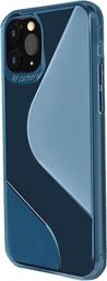  Hurtel S-Case elastyczne etui pokrowiec Huawei P Smart 2020 niebieski