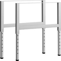  vidaXL Regulowane ramy stołu roboczego, 2 szt., metal, 85x(69-95,5) cm