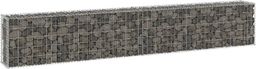  vidaXL Ściana gabionowa z pokrywami, galwanizowana stal, 300x30x50 cm