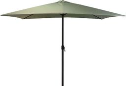 Ambiance Parasol ogrodowy prostokątny z korbką zielony 200x300 cm