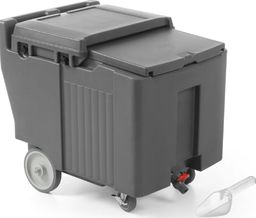 Amer Box Pojemnik termoizolacyjny termos do transportu lodu mobilny na kółkach poj. 110L