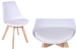 Krzesło K-NANTES DSW białe