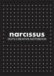  Narcissus Zeszyt A5/56K kropki czarny 6szt.