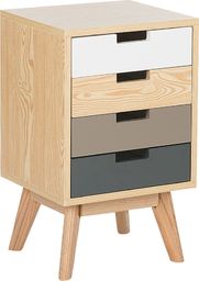 Beliani Komoda jasne drewno CLARK