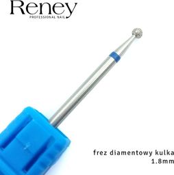  Reney Cosmetics Frez diamentowy do skórek kulka 1.8 mm 