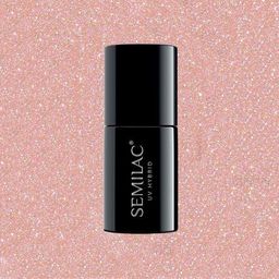 Semilac Semilac Extend 804 Lakier Hybrydowy 5in1 Glitter Soft Beige