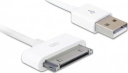 Kabel USB Delock USB-A - Apple 30-Pin 1.8 m Biały (83169)