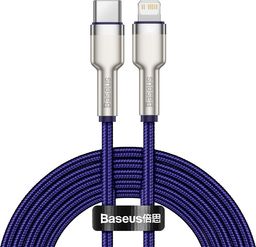 Kabel USB Baseus USB-C - Lightning 2 m Fioletowy (baseus_20210315153755)