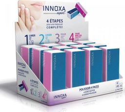  innoxa expert VM-N99B Polerki do paznokci 4-stronne, 12 sztuk