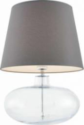 Lampa stołowa KASPA Lampa stołowa SAWA kol. transparentny / abażur szary (40583108) KASPA